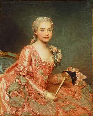 Alexander Roslin The Baroness de Neubourg-Cromiere china oil painting image